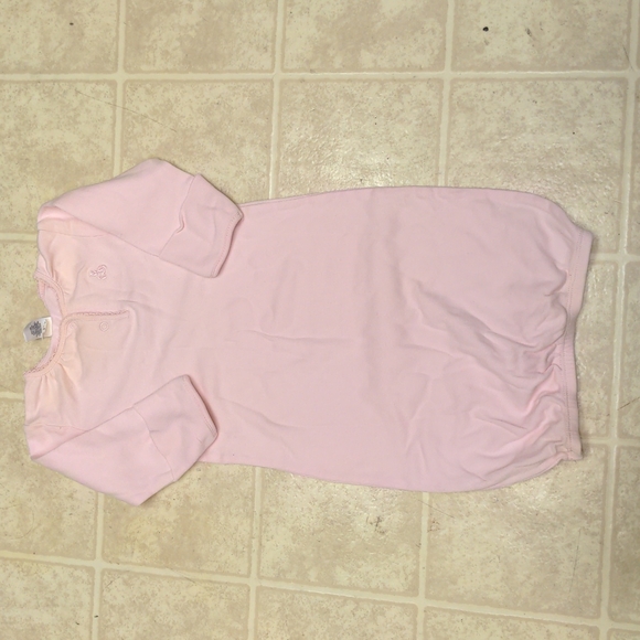 Baby Gap Newborn 3 Month Pink Sleep Pajama with Matching Over Coat - Picture 4 of 5